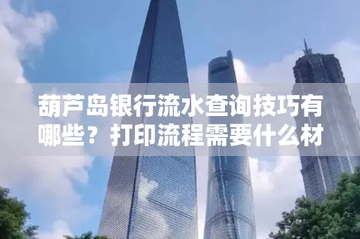 葫芦岛银行流水查询技巧有哪些？打印流程需要什么材料避免贷款风险