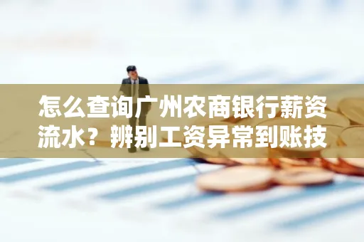怎么查询广州农商银行薪资流水?辨别工资异常到账技巧?